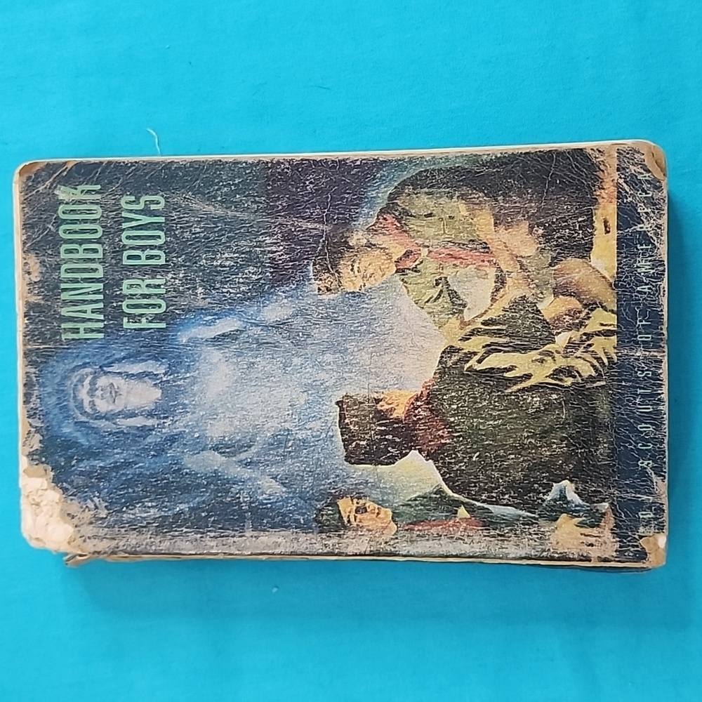 1953 BoyScouts Handbook For Boys Vintage